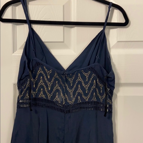 Navy blue cut out dress - Picture 6 of 7